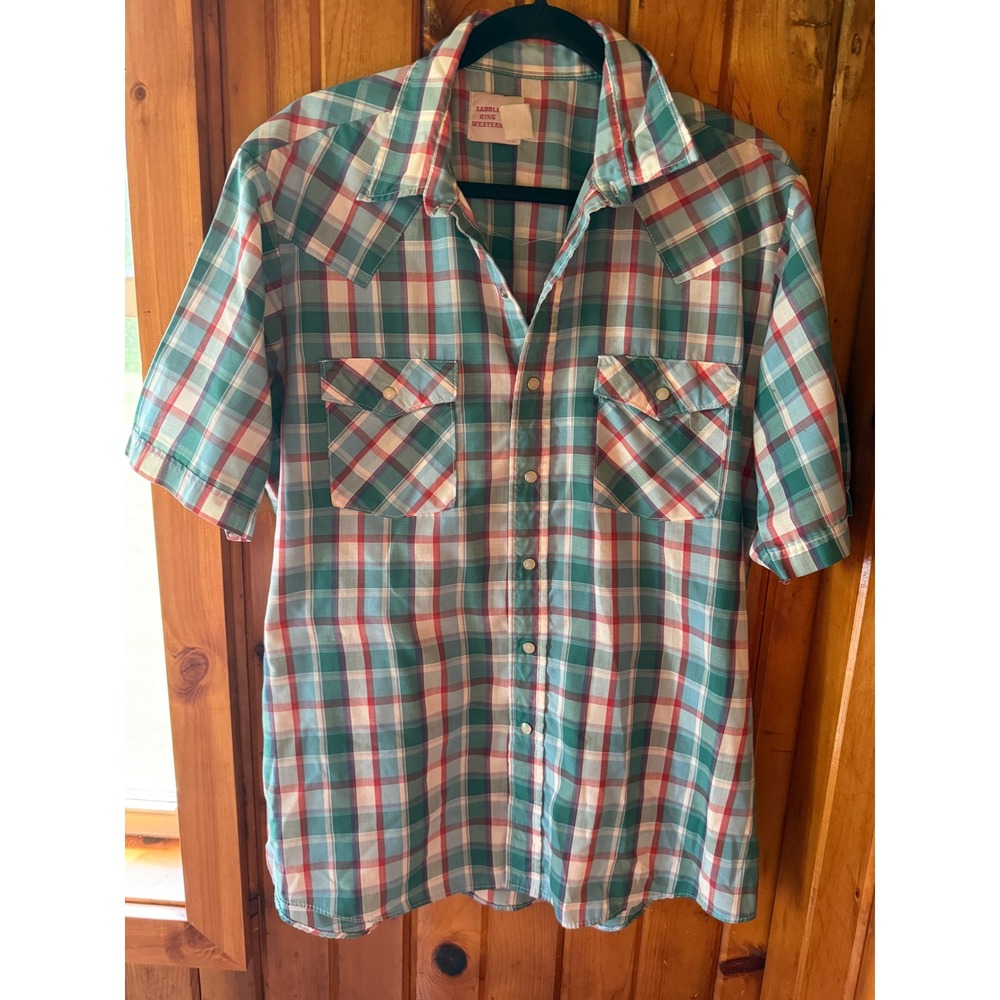 Vintage Saddle King Western‎ Button up